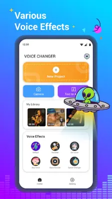 Voice Changer - Audio Effects android App screenshot 6